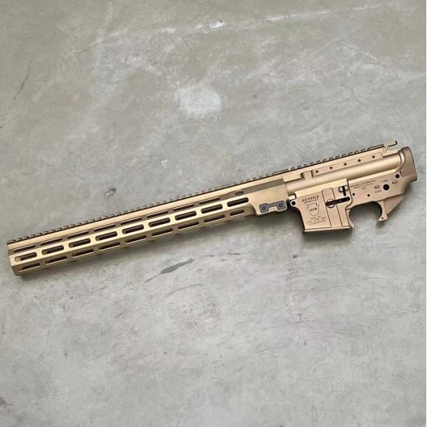 BJTAC CNC 7075 G Style RECEIVER (GFR) w/ 16.5 inch MK16 Rail Set For Marui MWS M4 GBB Airsoft (DDC)