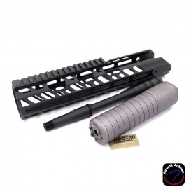 AIRSOFT ARTISAN 12INCH SUR300 HANDGUARD SET FOR SIG AIRSOFT MCX VIRTUS (BK)