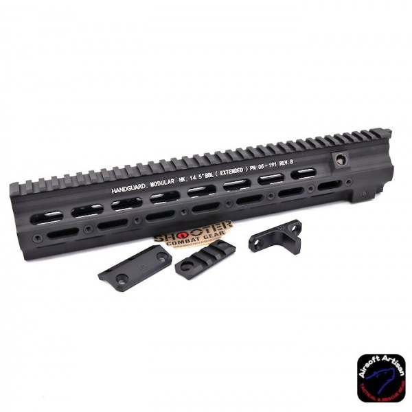 AIRSOFT ARTISAN G STYLE SMR LONG VER FOR WE , VFC , UMAREX 416 AEG / GBB / PTW (BK)