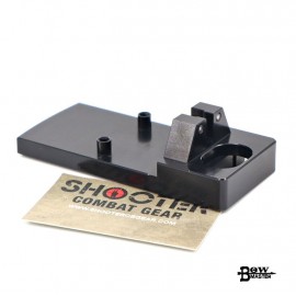 BOW MASTER Night Rear Sight RMR Mount For UMAREX / VFC MP5 ,HK53 &G3 GBB /TM MP5A5 Next Gen AEG