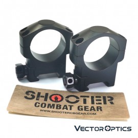 Vector Optics Tactical 30mm Medium Mark Weaver Mount Rings