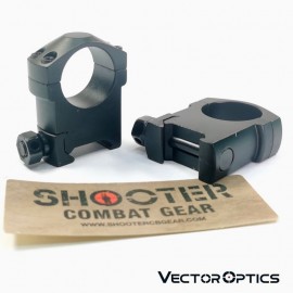 Vector Optics Tactical 25.4mm High Mark Weaver Mount Rings