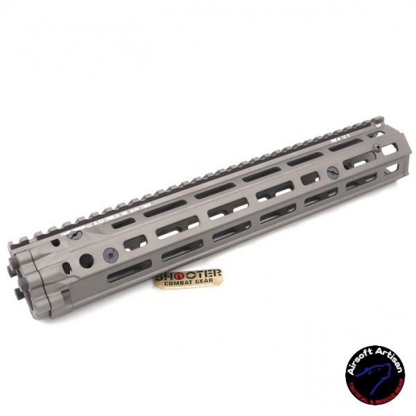 AIRSOFT ARTISAN MK18 12.5" MLOK RAIL FOR M4/M16 SERIES AEG / GBB / PTW (DE)