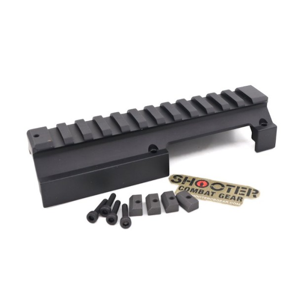 ULTIMA INDUSTRIES HK STYLE G3 / MP5 SCOPE MOUNT -MEDIUM 138MM (TYPE A)( RS Spec)