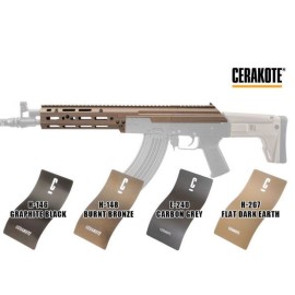 SAG PTD AK MK3 RU Ver. Chassis Kit For Tokyo Marui AKM / AK105 GBB Airsoft Series ( Cerakote )