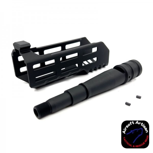 AIRSOFT ARTISAN MLOK 6INCH HANDGUARD SET FOR SIG AIRSOFT MCX VIRTUS (BK)