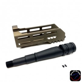 AIRSOFT ARTISAN MLOK 6INCH HANDGUARD SET FOR SIG AIRSOFT MCX VIRTUS (DDC)