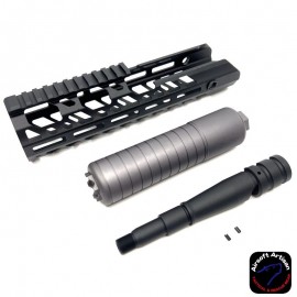 AIRSOFT ARTISAN 10INCH SUR300 HANDGUARD SET FOR SIG AIRSOFT MCX VIRTUS (BK)