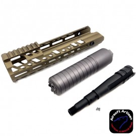 AIRSOFT ARTISAN 10INCH SUR300 HANDGUARD SET FOR SIG AIRSOFT MCX LEGACY (DE)