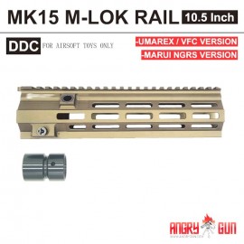 ANGRY GUN HK416 SUPER MODULAR RAIL M-LOK - 10.5 INCH (UMAREX Version -DDC)