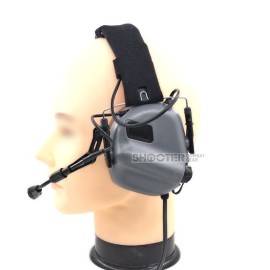 EARMOR M32 MOD4 Tactical Headset Electronics Communication Noise Reduction Earphone (Grey) 