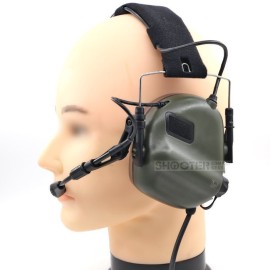 EARMOR M32 MOD4 Tactical Headset Electronics Communication Noise Reduction Earphone (FG) 