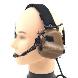 EARMOR M32 MOD4 Tactical Headset Electronics Communication Noise Reduction Earphone (CB)