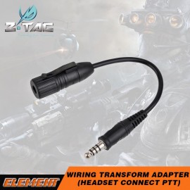 Z-TACTICAL Wiring Transform Adapter (Headset Connet PTT) Z145