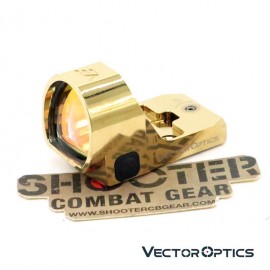 Vector Optics Frenzy 1x22x26 AUT Red Dot Sight Golden Finish (FREE SHIPPING)