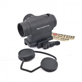 (한국법 준수)Vector Optics Micro Red Dot Sight With QD Riser Mount & Low Profile Base (Without adjustment turrets)