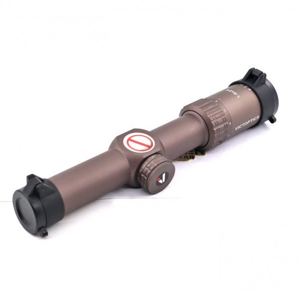 (한국법 준수) Victoptics S6 Burnt Brown 1-6x24 Rifle Scope (Without adjustment turrets)