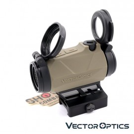 Vector Optics Maverick-IV 1x20 Mini Rubber Armed Reflex Sight SOP (Free Shipping)