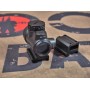 CM MRO Style Red Dot Sight with Hight /Low mount ( BK)