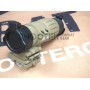 EOT 4X Magnifier Scope w/ push button FTS mount (DE)