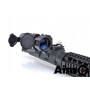 AIM-O ET Style 4X FXD Magnifier with Adjustable QD Mount  (BK)