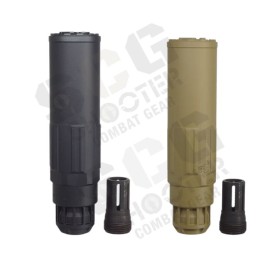 5KU CGS SCI-SIX Airsoft Suppressor 14mm CCW