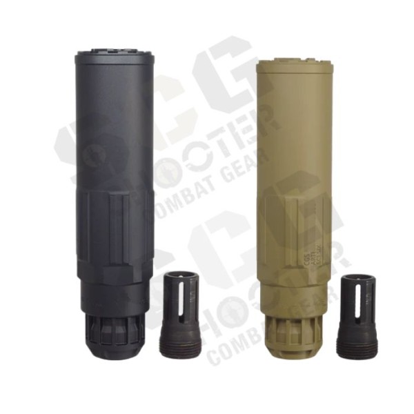 5KU CGS SCI-SIX Airsoft Suppressor 14mm CCW