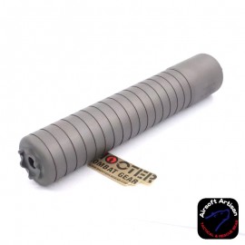 AIRSOFT ARTISAN SRD762TI STYLE 9.3" DUMMY SILENCER (14MM-)