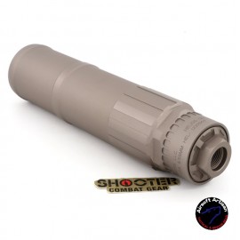 AIRSOFT ARTISAN CGS DUMMY SILENCER (14mm-) (Thaitanium Grey)