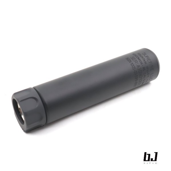 BJTAC SOCOM556 RC1 stainless steel Dummy Silencer  (Black)