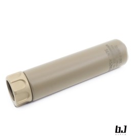 BJTAC SOCOM RC2 stainless steel Dummy Silencer (Dark Earth)