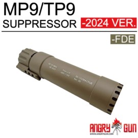 ANGRY GUN MP9/TP9 DUMMY SUPPRESSOR - 2024 VER. (FDE)