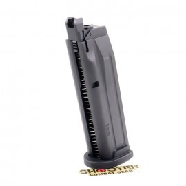 SIG SAUER 25 Rds GREEN GAS MAGAZINE For M18 P320 AIRSOFT GBB BLACK (BY SIG AIR & VFC)