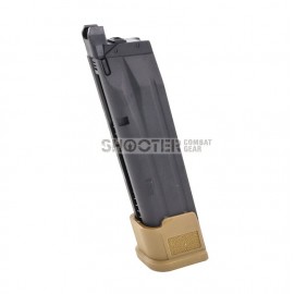 SIG SAUER 25 Rds GREEN GAS MAGAZINE For M17 P320 AIRSOFT GBB Tan (BY SIG AIR & VFC)