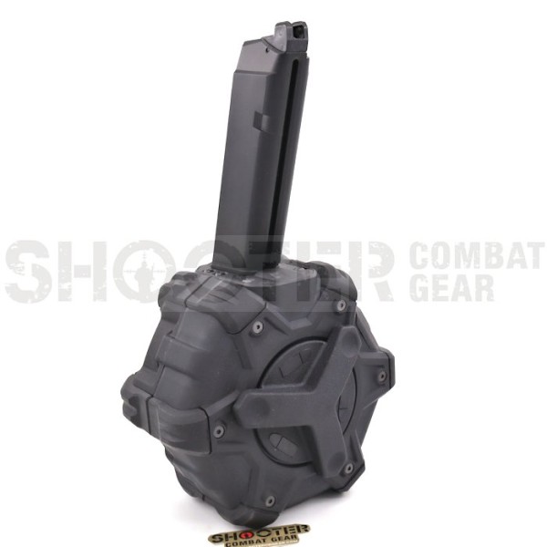 WE Drum Magazine for For AW VX / WE G-Series GBB Pistol