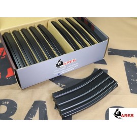 ARES 140rd Mid-Cap Transparent Magazine mag M Series Airsoft AEG BK 5PCS 