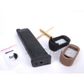 WE Glock  23rds CO2 Magazine set