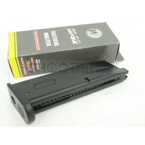 WE M92F 25rds GBB Pistol Magazine (BK)