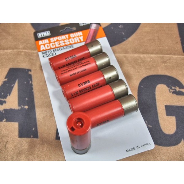 CYMA M870 Air-cocking Shotgun Shell 6 Pcs Set