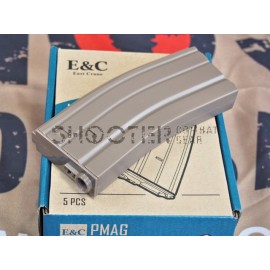 E&C 70rd M4/M16 AEG LOW CAP Magazine (5pcs Box Set, DE)