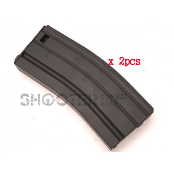 Battleaxe 65rds spring loaded Magazine for M4/M16 AEG (2pcs)