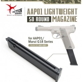 Action Army Lightweight 50 Rds Gas Magazine for AAP-01 / Marui G18C
