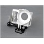 TMC Tripod Cradle Sunshade Housing for GoPro Hero3 3+ Cam (White)