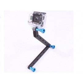 TMC CNC Aluminum Arms and Screw for Gopro HD Hero3 (Blue)