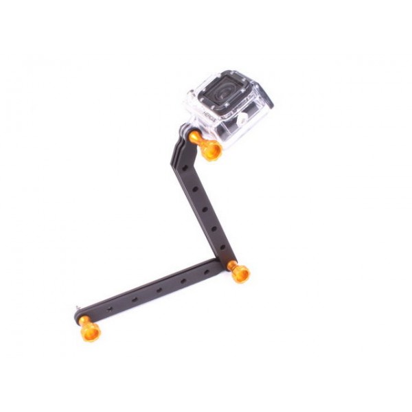 TMC CNC Aluminum Arms and Screw for Gopro HD Hero3 (Golden)