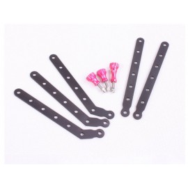 TMC CNC Aluminum Arms and Screw for Gopro HD Hero3 (PINK)