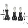 TMC CNC Thumb Knob Stainless Bolt Nut Set Model S ( Black )