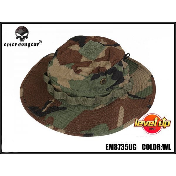 EmersonGear Boonie Hat w/MP (Woodland) 