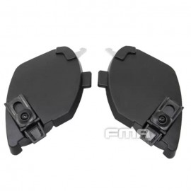 FMA EX Ballistic Helmet Ear Cover (BK)