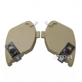 FMA EX Ballistic Helmet Ear Cover (DE)